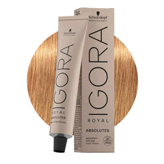Schwarzkopf Igora Royal Absolutes 9-50 Rubio Muy Claro Dorado Natural 60ml - coloración permanente