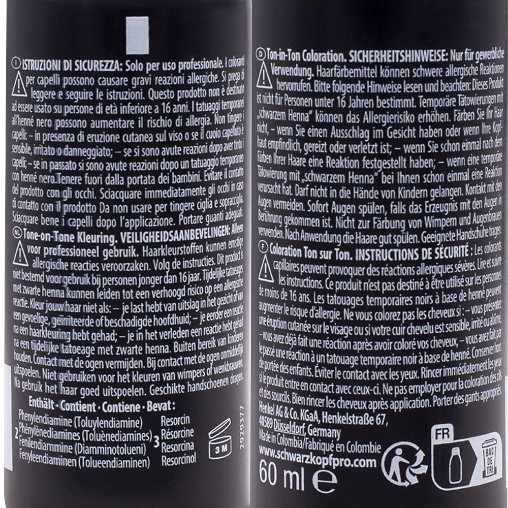 Schwarzkopf Igora Vibrance 9,5-19 Pastello Cendrè Viola 60ml - colorazione tono su tono [all]
