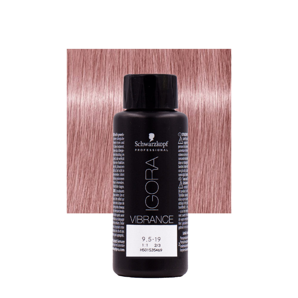 Schwarzkopf Igora Vibrance 9,5-19 Pastello Cendrè Viola 60ml - colorazione tono su tono [all]
