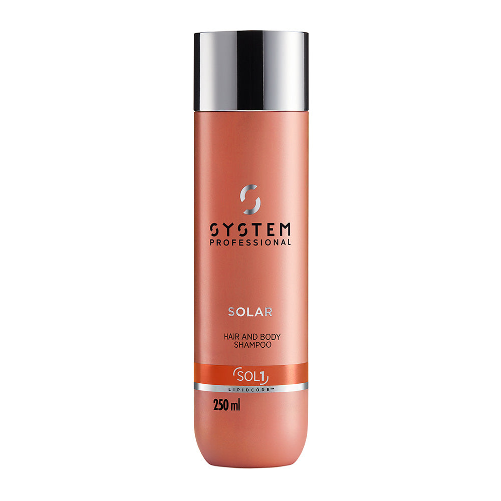 System Professional Solar Hair & Body Shampoo Sol1, 250ml - shampoo solare [all]