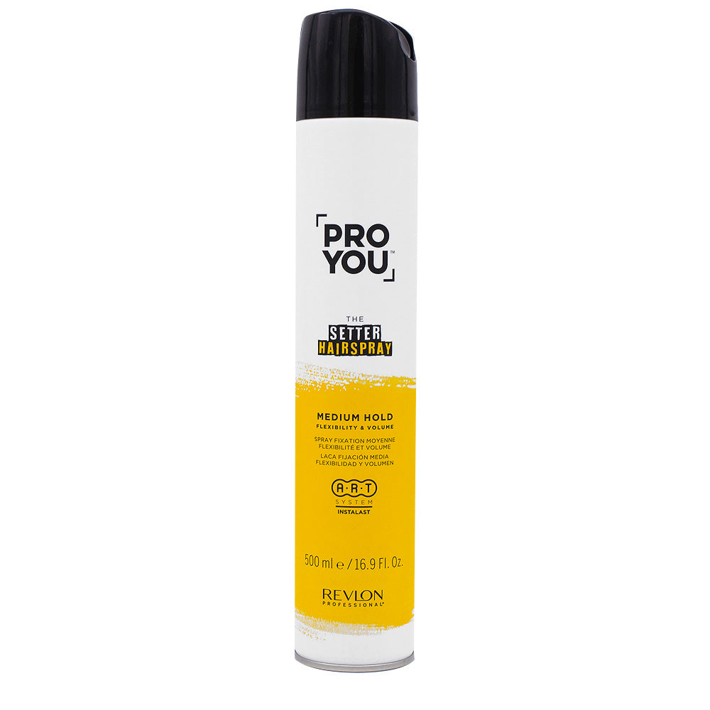 Revlon Pro You The Setter Hairspray Medium Hold 500ml - lacca tenuta media