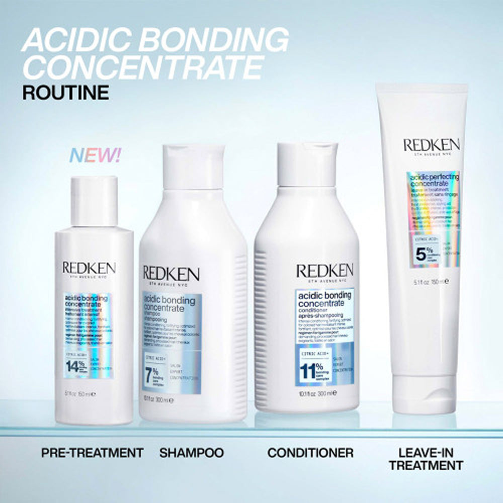 Redken Acidic Bonding Concentrate Shampoo 300ml Conditioner 300ml [all]