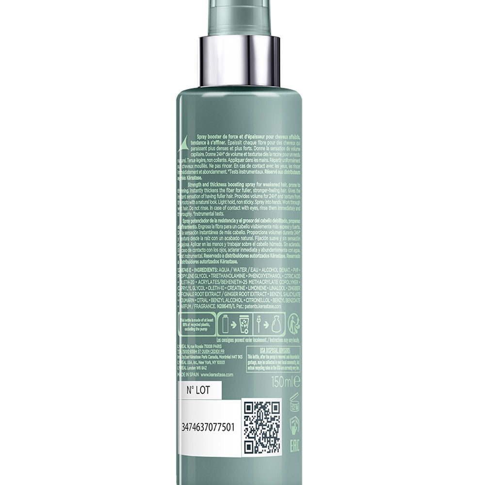 Kerastase Genesis Homme Spray De Force Epaississant 150ml - spray fortificante