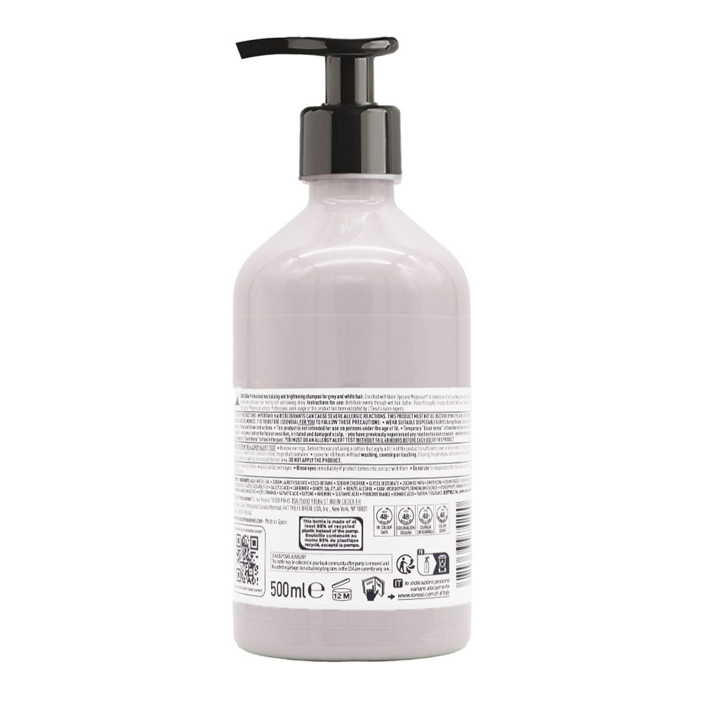 L'Oréal Professionnel Paris Serie Expert Silver Shampoo 500ml - shampoo antigiallo