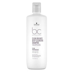 Schwarzkopf BC Bonacure Clean Balance Deep Cleansing Shampoo Tecopherol 1000ml - champú de limpieza profunda