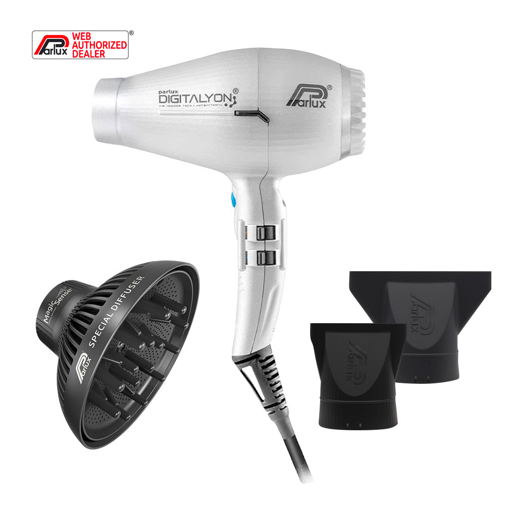 Parlux Digitalyon + Magic Sense   - asciugacapelli argento con diffusore [all]