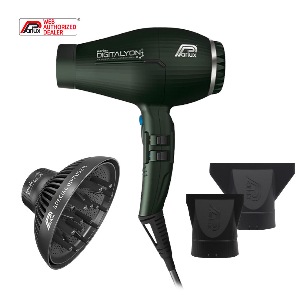 Parlux Digitalyon + Magic Sense - asciugacapelli antracite con diffusore [all]