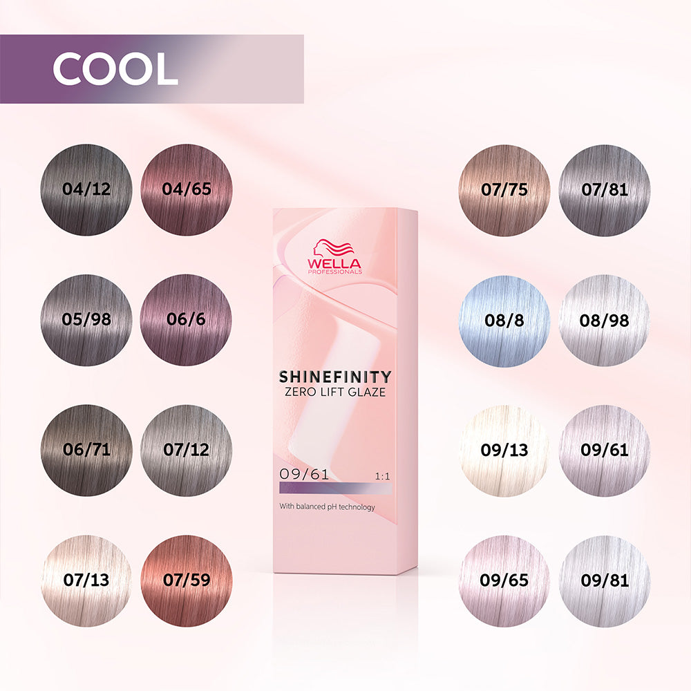 Wella Shinefinity Smoky Opal 07/81 Biondo Medio Perla Cenere 60ml - colore demi-permanente [all]