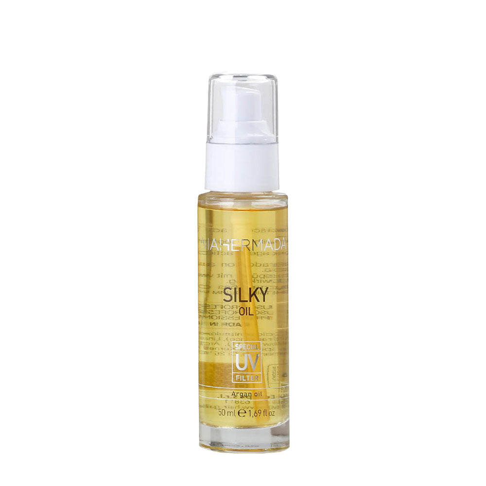 VIAHERMADA Silky Oil 50ml - fluido anticrespo con olio d'argan [all]