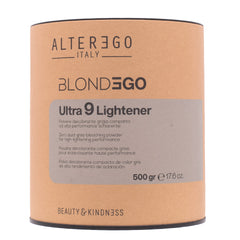 Alterego Blondego Ultra 9 Lightener 500gr - polvo decolorante gris compacto