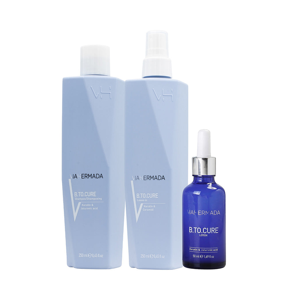 VIAHERMADA B.to.cure Shampoo 250ml Leave in 250ml Lotion 50ml [all]