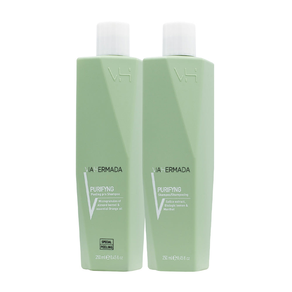 VIAHERMADA Purifyng Peeling 250ml Shampoo 250ml [all]