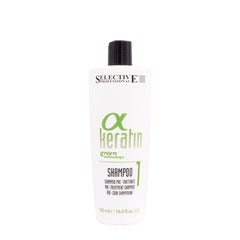 Selective Professional α Keratin Pre-Treatment 500ml - champú pretratamiento purificante