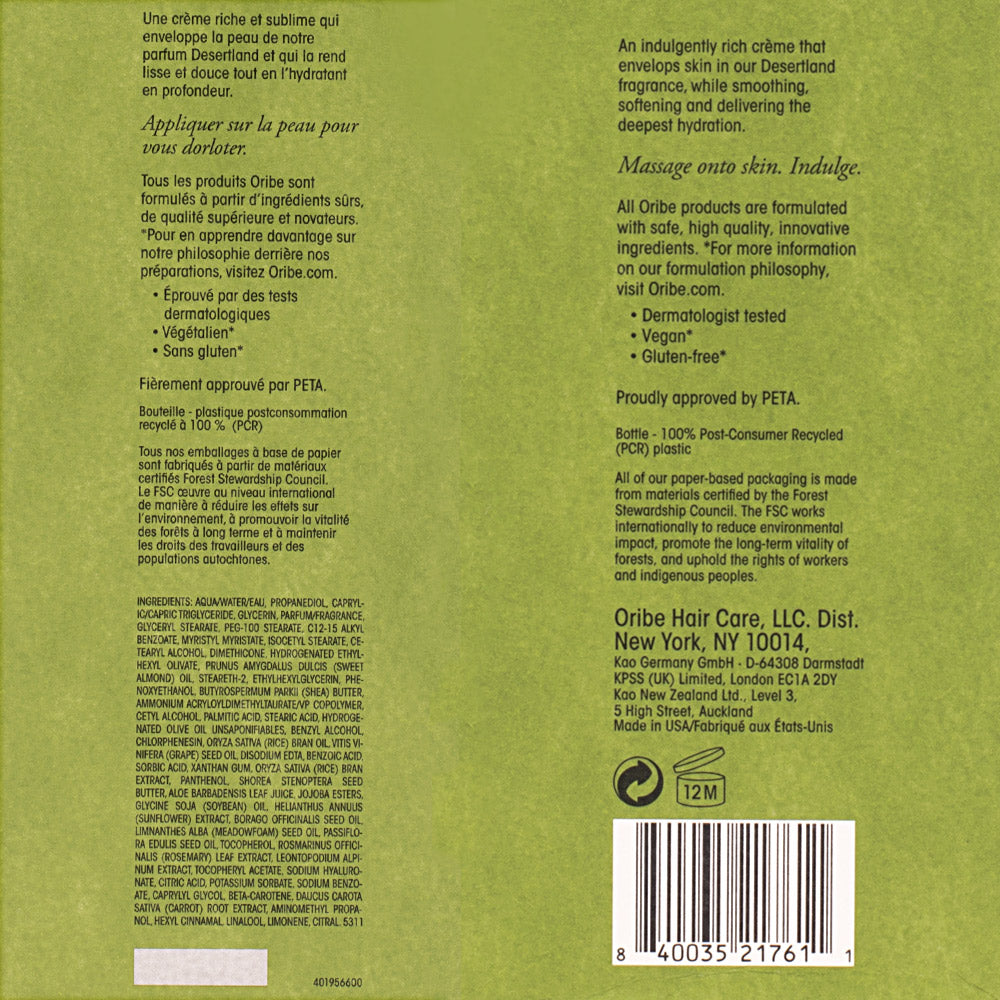 Oribe Desertland Restorative Body Crème 300ml - crema corpo rigenerante