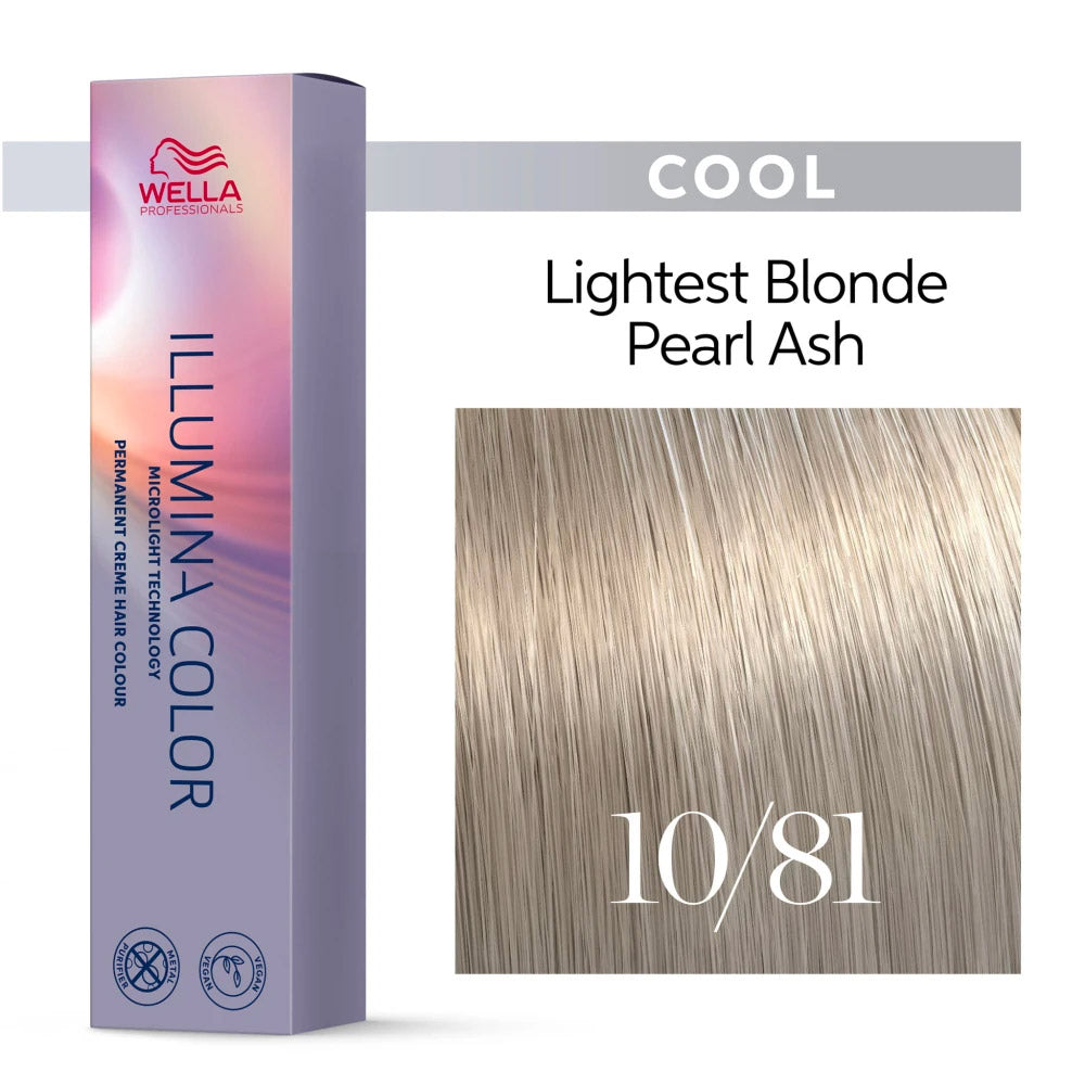 Wella Illumina Color 10/81 Biondo Platino Perla Cenere 60ml  - colorazione permanente [all]
