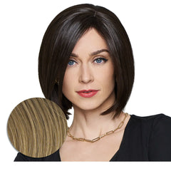 Hairdo Topper Top It Off R4 Rubio Oscuro - tupé con clips removibles