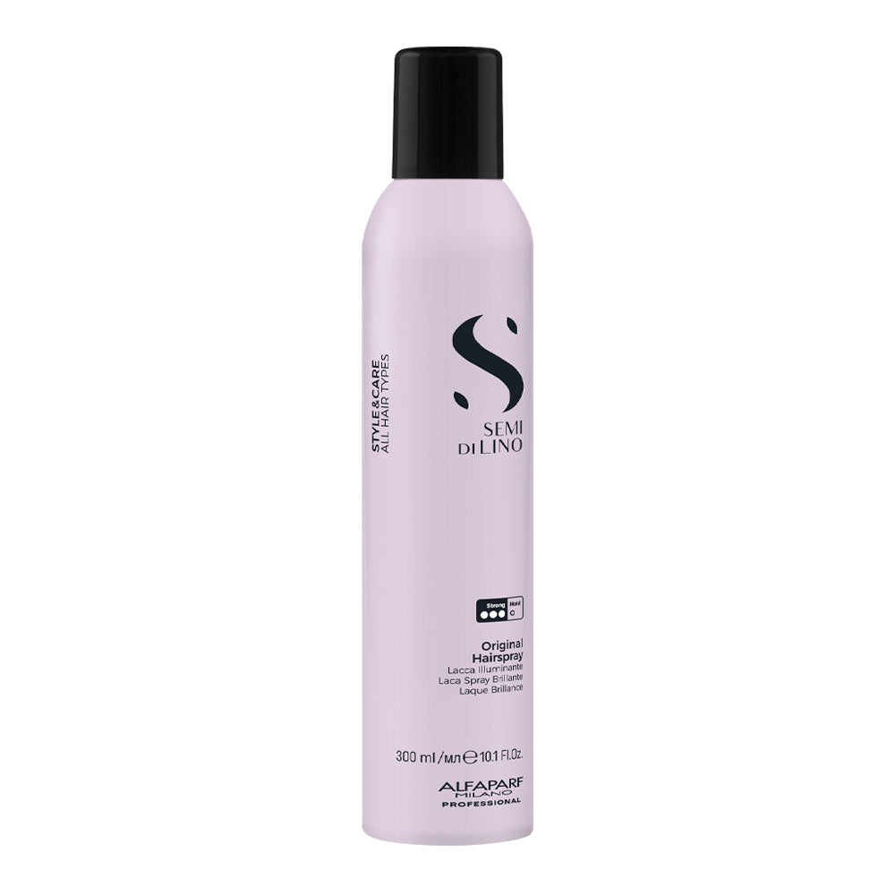 Alfaparf Milano Semi Di Lino Style&Care Original Hairspray 300ml - lacca illuminante tenuta forte [all]