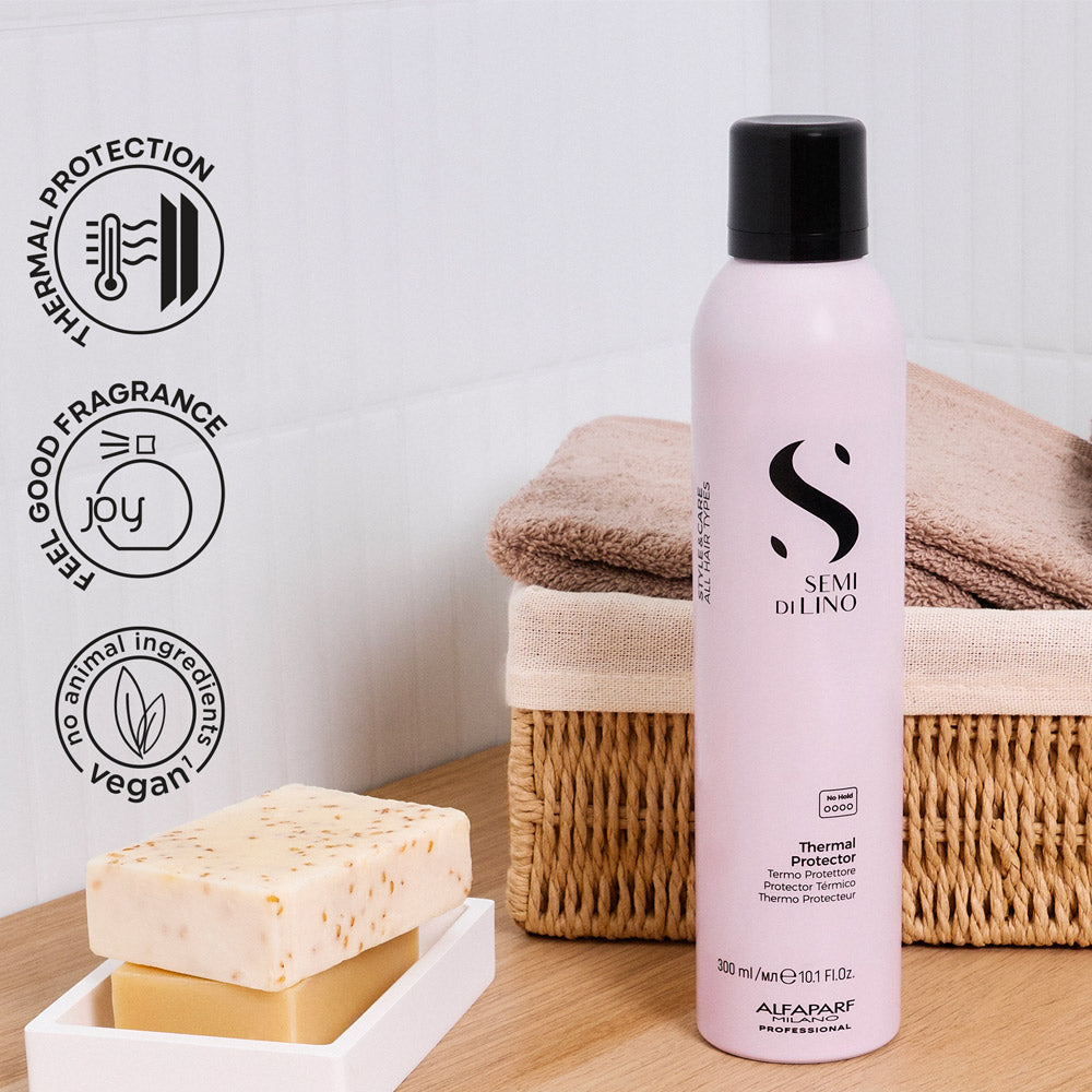 Alfaparf Milano Semi Di Lino Style&Care Thermal Protector 300ml - spray termoprotettore [all]
