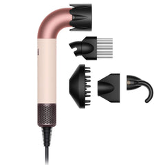 Dyson Supersonic R Rosa Polvo/Oro Rosa - secador para cabello ondulado y rizado