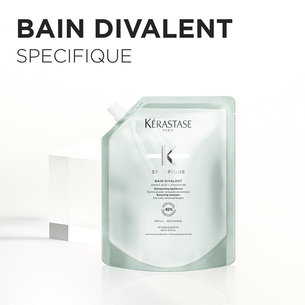 Kérastase Spécifique Bain Divalent Refill 500ml - eco ricarica shampoo capelli grassi [all]
