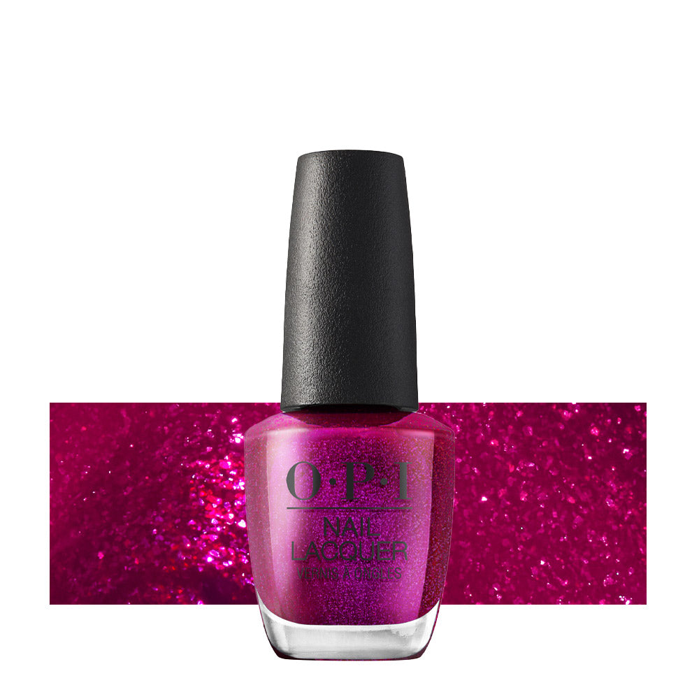 OPI Nail Laquer Holiday 25 Berry and Bright 15ml - Smalto OPI rosso [all]