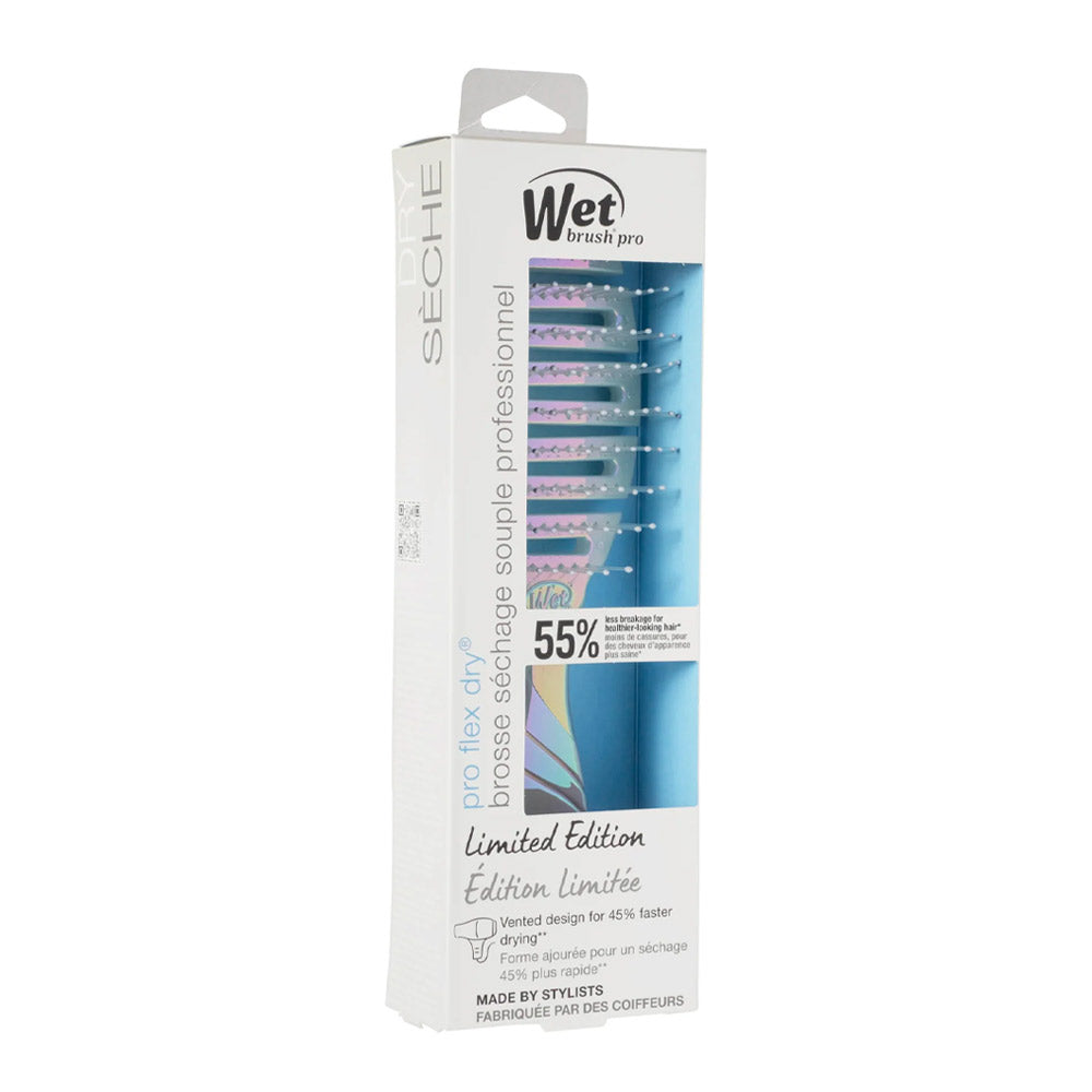 WetBrush Flex Dry Iridiscent Icon Silver - spazzola flessibile