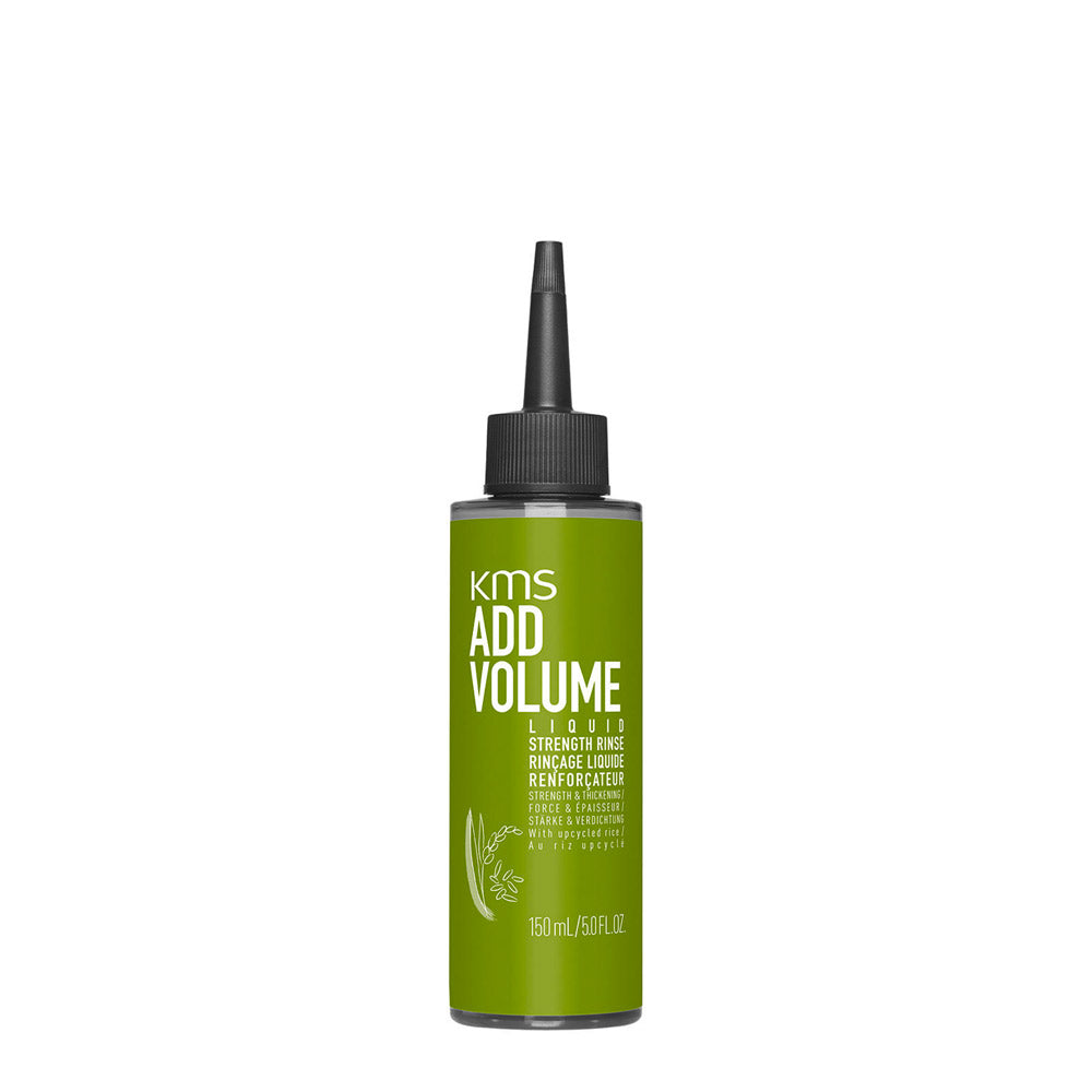KMS Add Volume Liquid Strenght Rinse 150ml - fluido rinforzante ed ispessente
