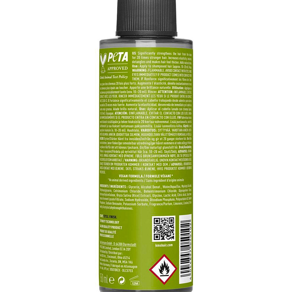 KMS Add Volume Liquid Strenght Rinse 150ml - fluido rinforzante ed ispessente