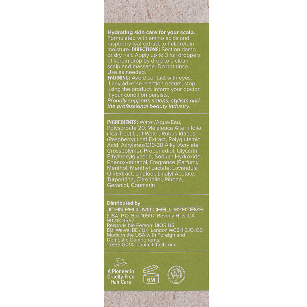 Paul Mitchell Tea Tree Special Scalp Wellness Dry Scalp Serum 55ml - siero idratante per cute e capelli secchi