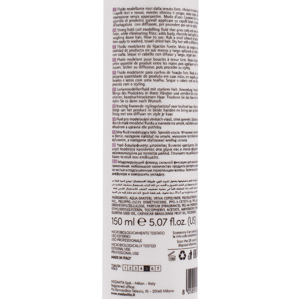 Medavita Idol Curly Curl Shape Model Up Fluid 150ml - fluido modellante capelli ricci