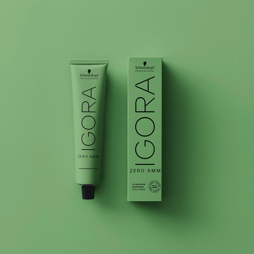 Schwarzkopf Igora Zero Amm 1-0 Nero Naturale 60ml  - colorazione permanente senza ammoniaca [all]