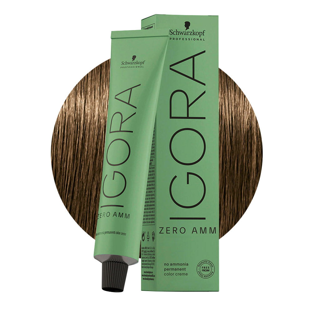 Schwarzkopf Professional Igora Zero Amm 5-0 Castano Chiaro Naturale 60ml - colorazione permanente senza ammoniaca [all]