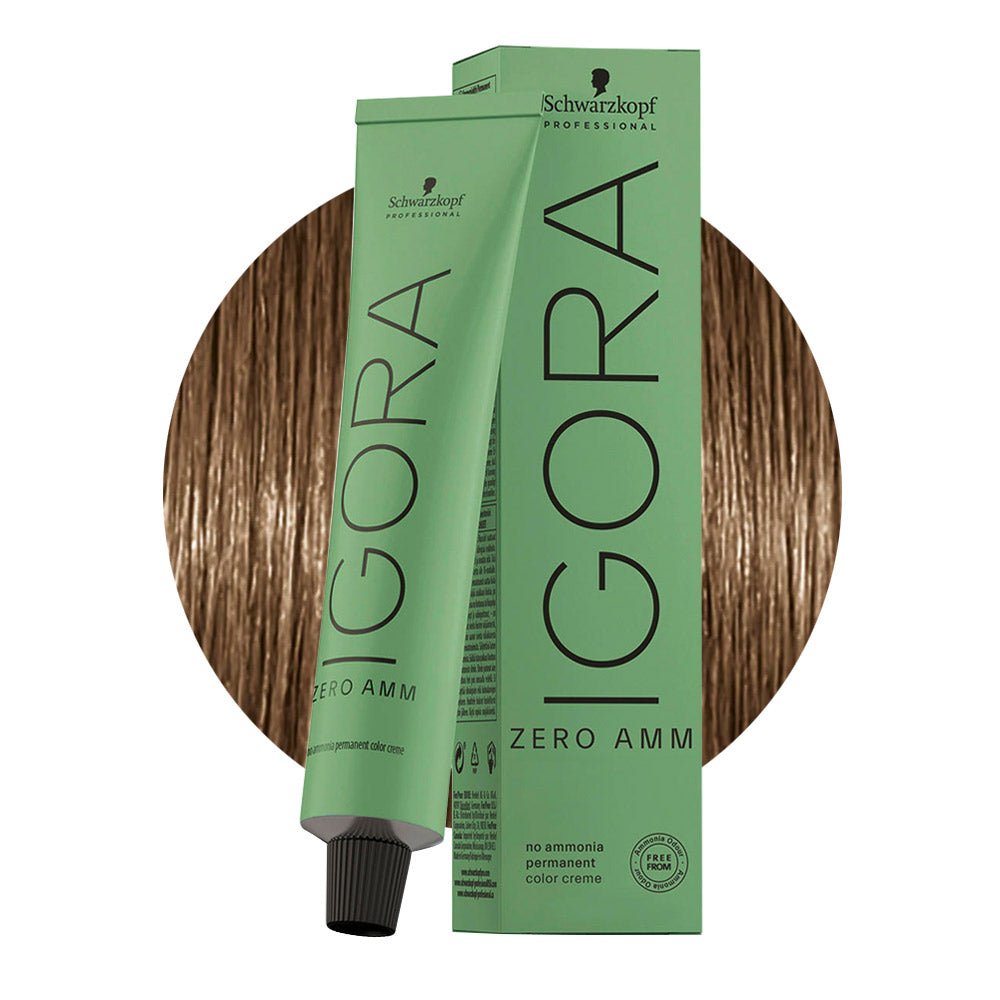 Schwarzkopf Igora Zero Amm 7-42 Biondo Medio Beige Cenere 60ml - colorazione permanente senza ammoniaca [all]