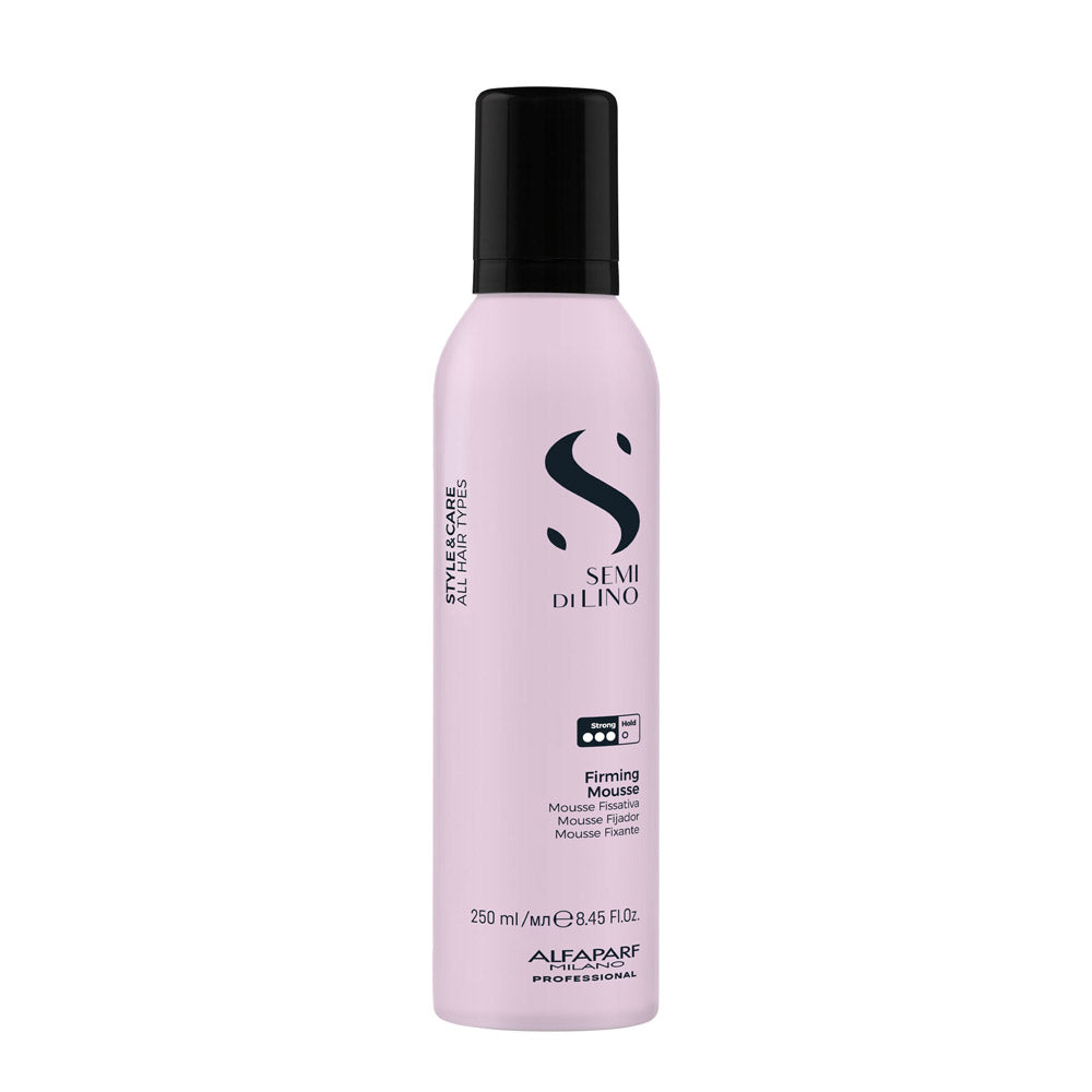 Alfaparf Milano Semi Di Lino Style&Care Firming Mousse 250ml - mousse fissativa tenuta forte [all]