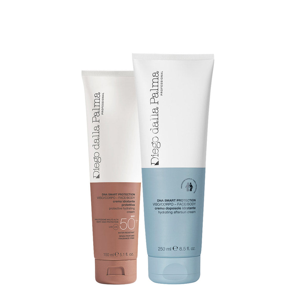 Diego Dalla Palma Professional Crema Protettiva SPF50+ 150ml Doposole Idratante Viso e Corpo 250ml + Borsa Mare OMAGGIO [all]
