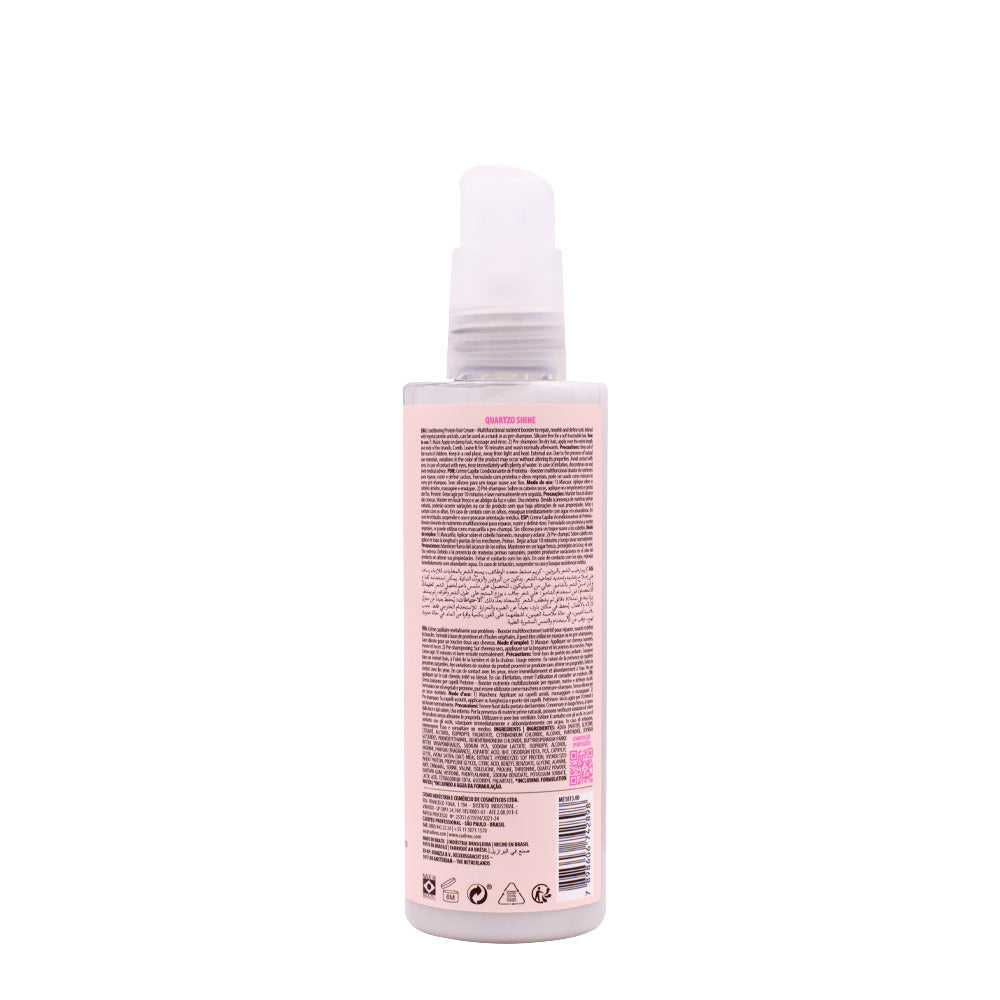 Cadiveu Essentials Quartzo Shine Protein Hair Cream 200ml - booster nutriente multifunzione [all]
