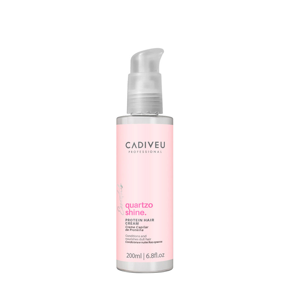 Cadiveu Essentials Quartzo Shine Protein Hair Cream 200ml - booster nutriente multifunzione [all]