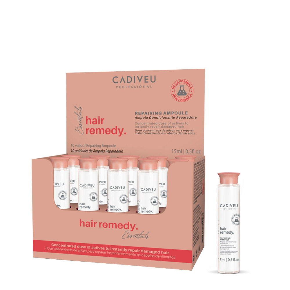 Cadiveu Essentials Hair Remedy Repairing Ampoule 10x15ml - kit ristrutturante [all]