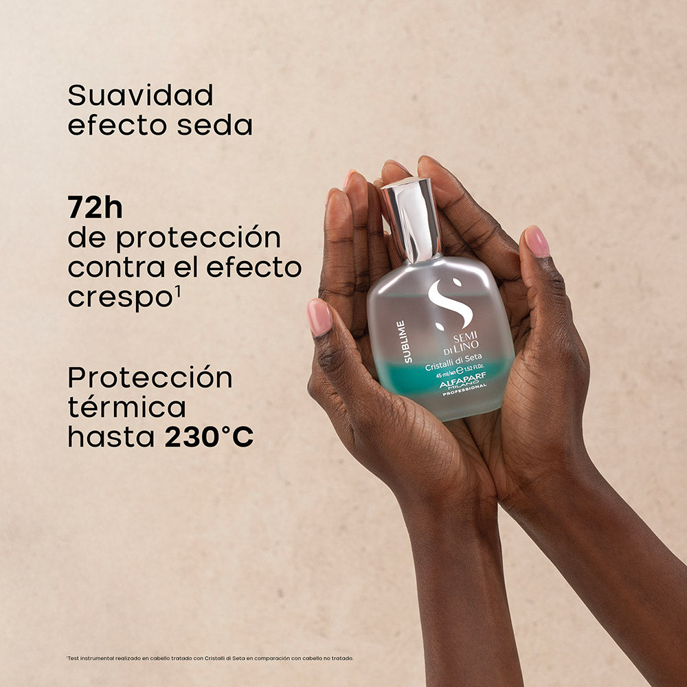 Alfaparf Milano Semi di Lino Sublime Cristalli di Seta 45ml - siero setificante bifasico [es]
