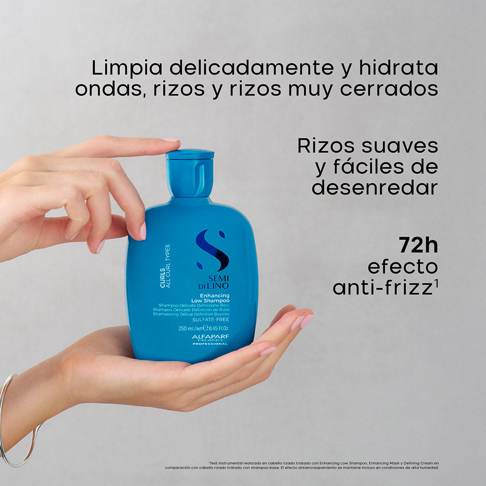 Alfaparf Milano Semi di Lino Curls Low Shampoo 250ml - shampoo capelli ricci [es]