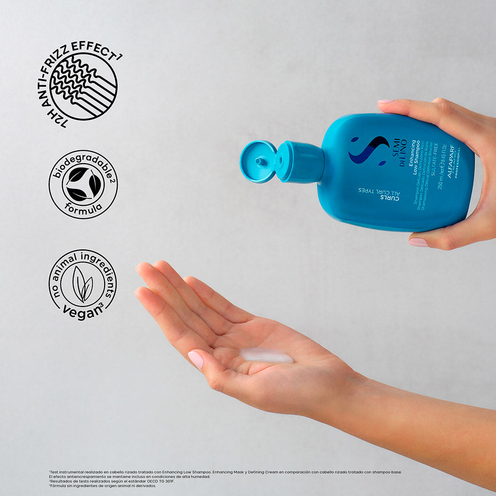 Alfaparf Milano Semi di Lino Curls Low Shampoo 250ml - shampoo capelli ricci [es]