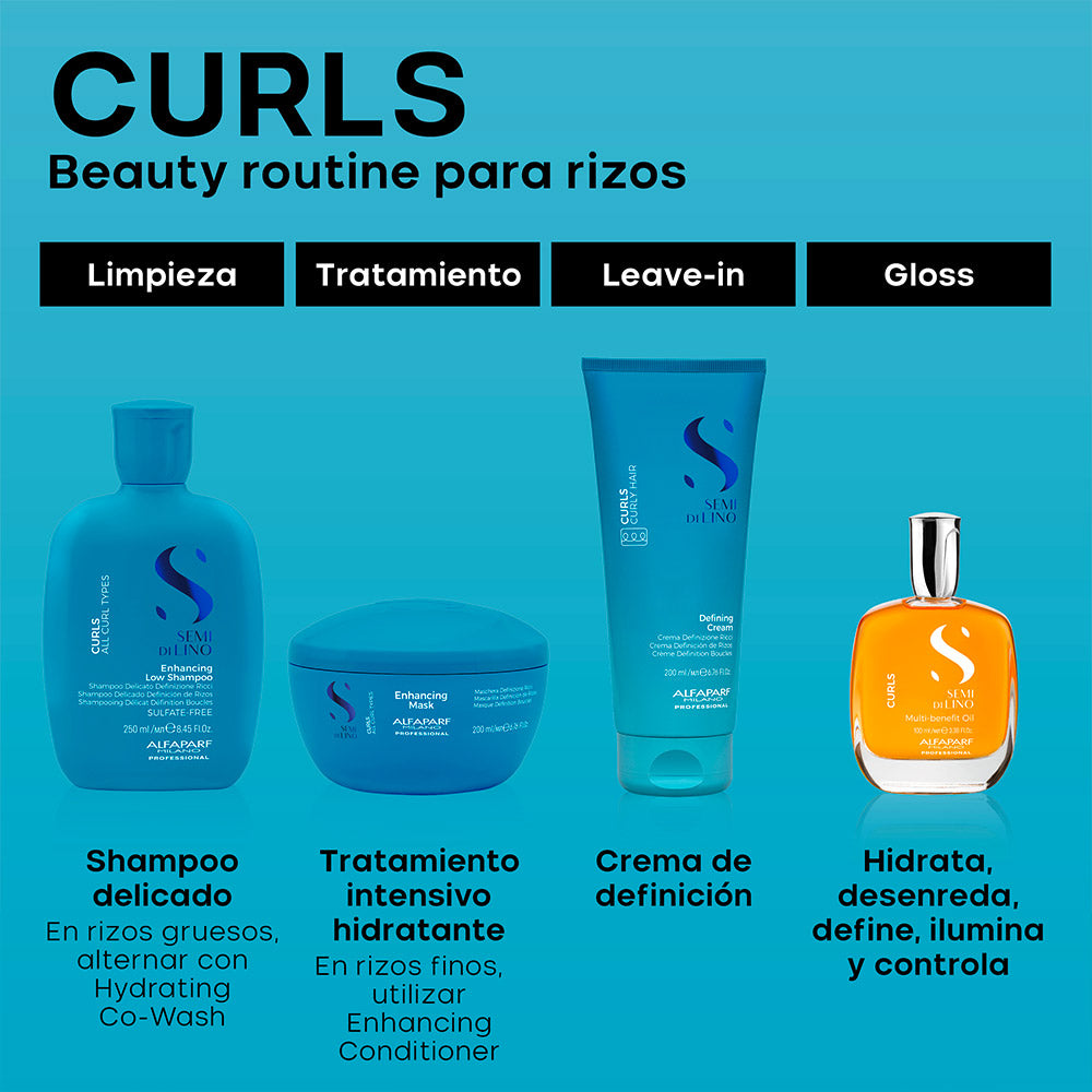 Alfaparf Milano Semi di Lino Curls Low Shampoo 250ml - shampoo capelli ricci [es]