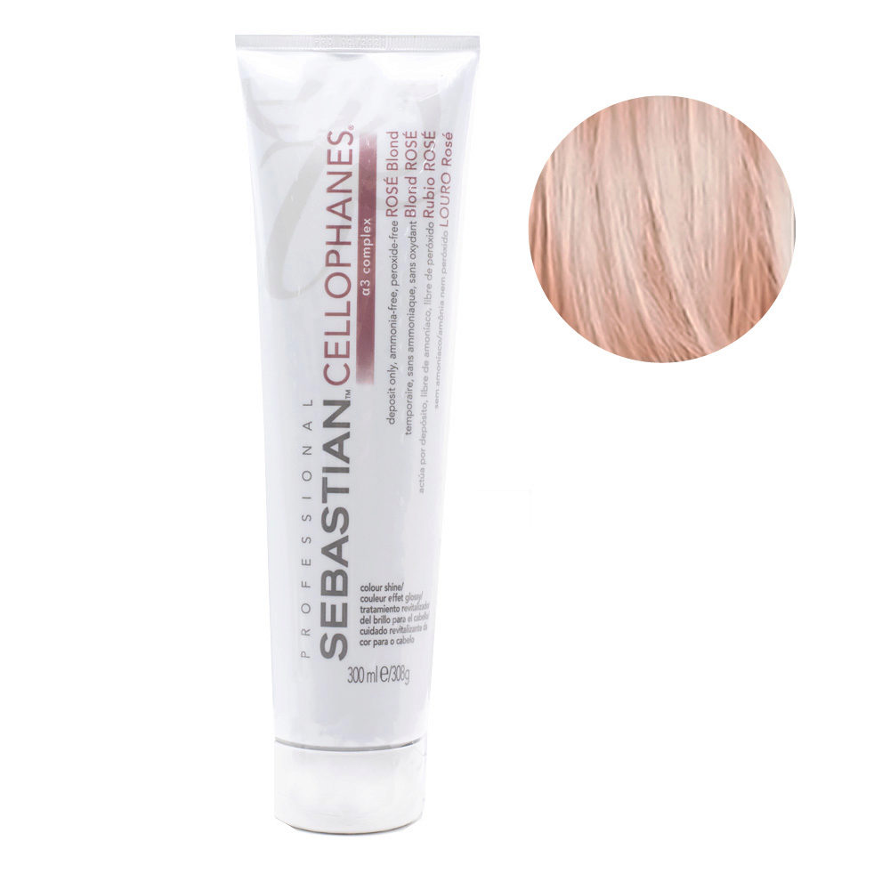 Sebastian Cellophanes Rose Blond 300ml - mascarilla reflectante