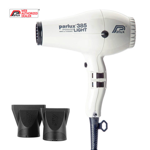 Parlux 385 Powerlight Ionic & Ceramic Blanco - secador