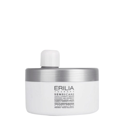 Creattiva Erilia Sensicare Maschera Sebo Assorbente 500ml - mascarilla para el cuero cabelludo y cabello grasos