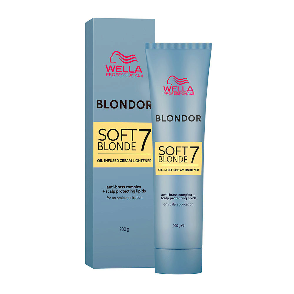 Wella Blondor Soft Blonde Cream 200gr - crema decolorante a base de aceite