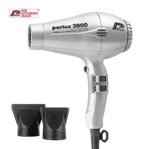 3800 EcoFriendly Ionic & Ceramic - secador profesional plateado