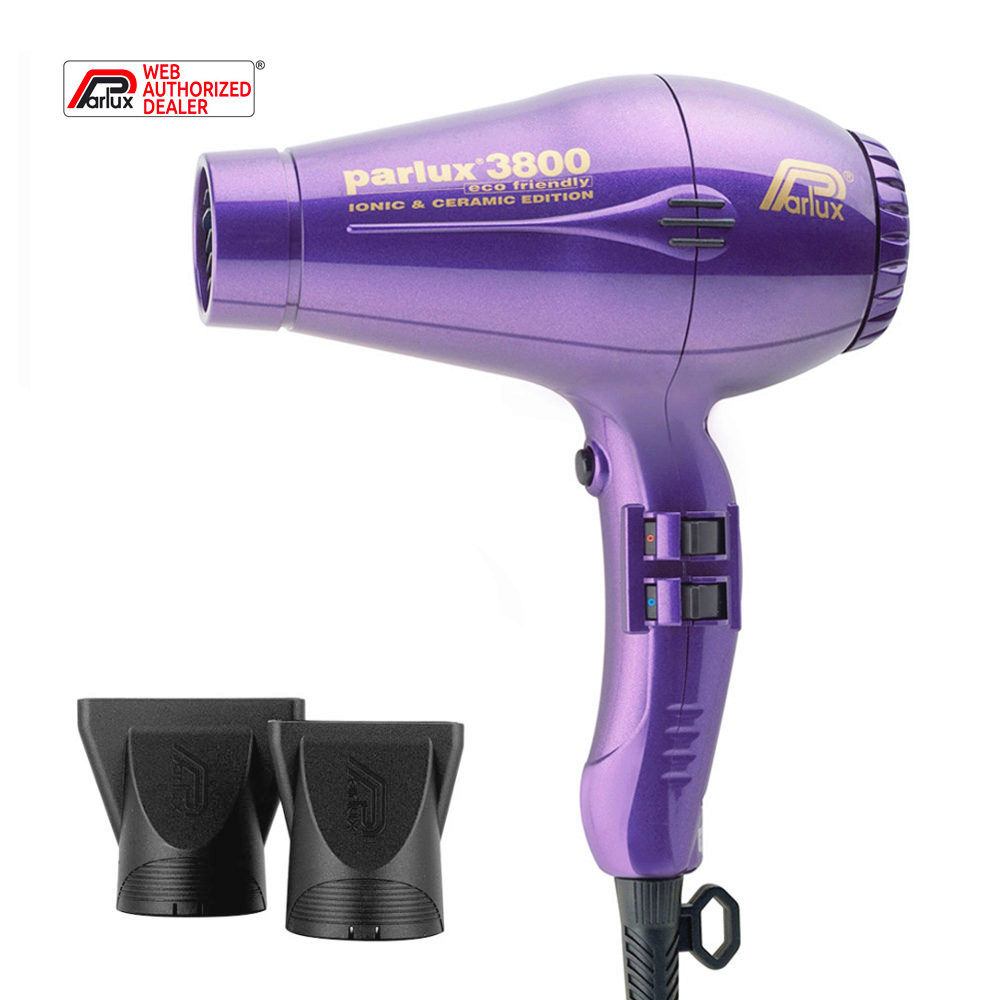 Parlux 3800 EcoFriendly Ionic & Ceramic - secador de pelo profesional violeta