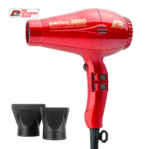 3800 EcoFriendly Ionic & Ceramic - secador profesional rojo