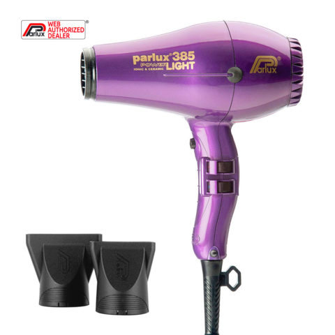 Parlux 385 Powerlight Ionic & Ceramic - secador violeta